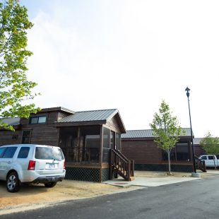 The Tryon International Equestrian Center has fabulous amenities, including tiny home "Getaway Cabins." Photo by Cora Wagoner.