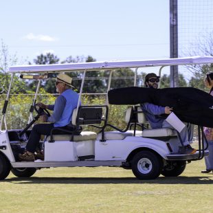 Getting the bass to the green room.